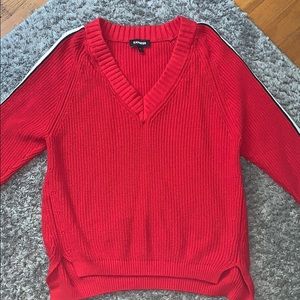 Red sweater